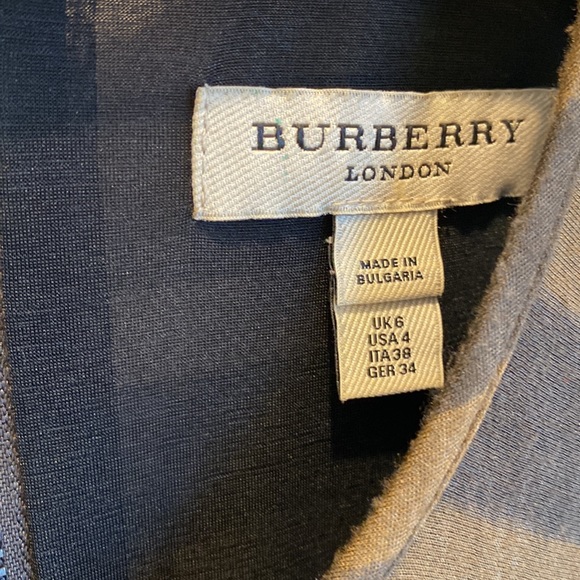 Rare! Like new Burberry 2012 Fall collection featherweight dress - Picture 3 of 14